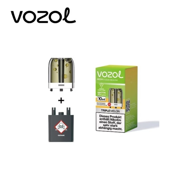 Vozol Neon Plug Max - Triple Melon - Pod 20mg